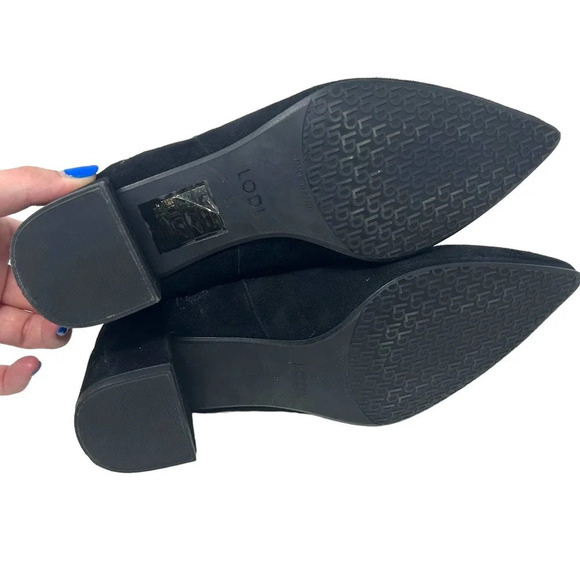 Lodi Shoes for Women for sale | eBay UK LODI Black Suede Star Heeled Chelsea Boots Size 36 US‎ 6-6.5